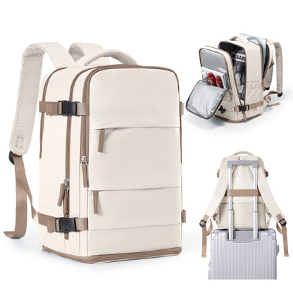 Sac à Dos de Voyage Cabine – Imperméable & Multi-Compartiments (40×20×25 cm)