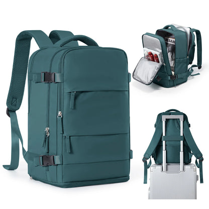 Sac à Dos de Voyage Cabine – Imperméable & Multi-Compartiments (40×20×25 cm)
