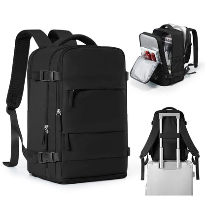 Sac à Dos de Voyage Cabine – Imperméable & Multi-Compartiments (40×20×25 cm)