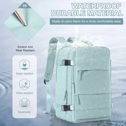 Sac à Dos de Voyage Cabine – Imperméable & Multi-Compartiments (40×20×25 cm)