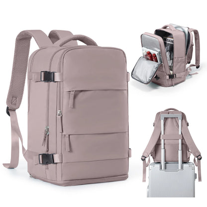 Sac à Dos de Voyage Cabine – Imperméable & Multi-Compartiments (40×20×25 cm)